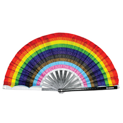Rainbow Fan | You Are Perfect Just the Way You Are