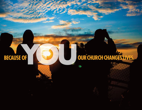 Generosity / Stewardship - 2023 Download Only - Stewardship Theme | “Because of You, Our Church Changes Lives”