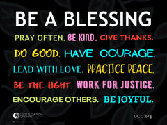 Be a Blessing - Yard Sign