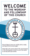 United Church of Christ Welcome (Visitors) Cards
