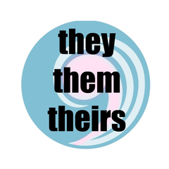 Pronoun Buttons - Pack of 12