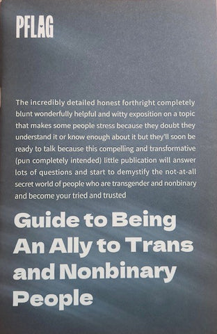 Guide to Being an Ally to Trans & Nonbinary People| PFLAG Resource (5-Pack)