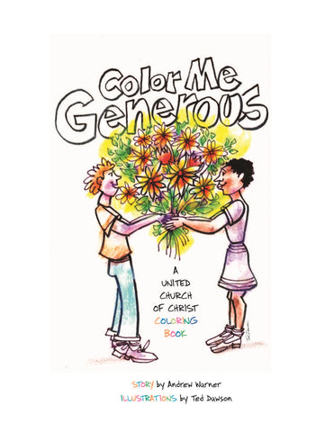 Color me Generous | Coloring Book