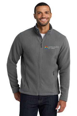 Fleece Jacket - Men's-  Gray