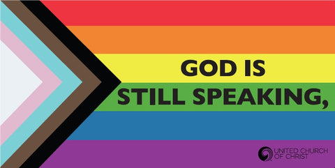 Banner - Pride - God is Still Speaking,