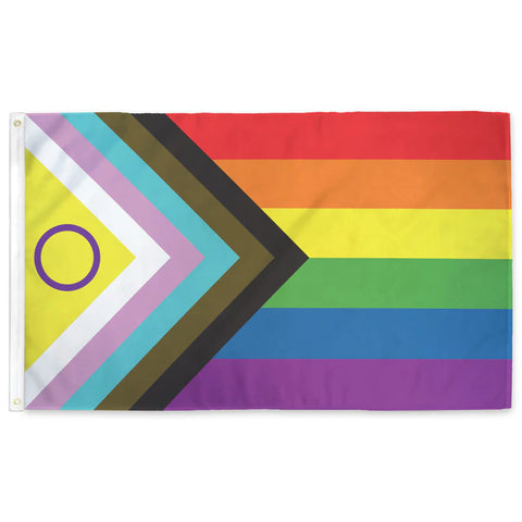 Intersex-Inclusive Progress Pride Flag 4X6