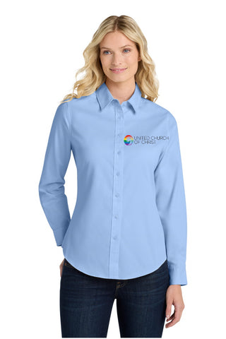 Long Sleeve Women's Shirt - Blue