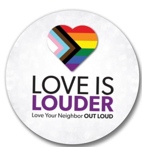 Temporary Tattoo - Love Louder - Pack of 25