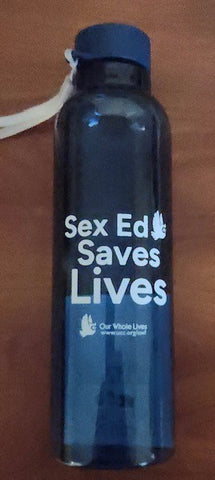 Water Bottle - Sex ed saves lives