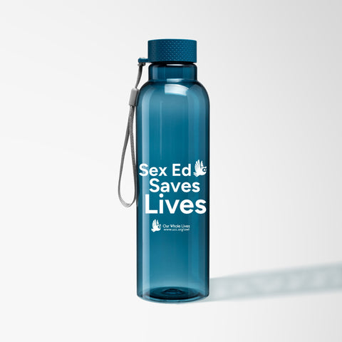 Water Bottle - Sex ed saves lives