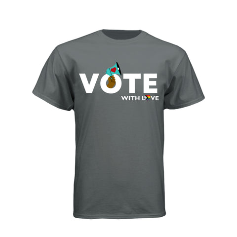 Vote With Love Short Sleeve