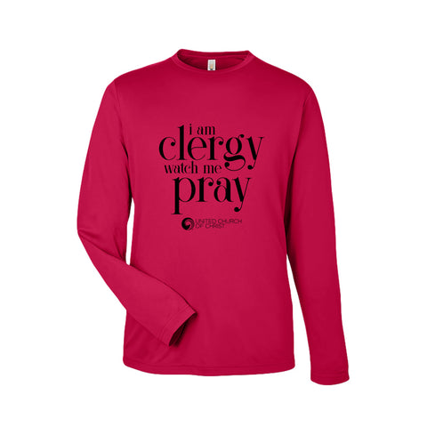 I Am Clergy Watch Me Prayer | Multiple Bright & Bold Colors Available