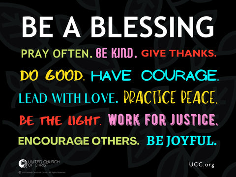 Be a Blessing - Yard Sign