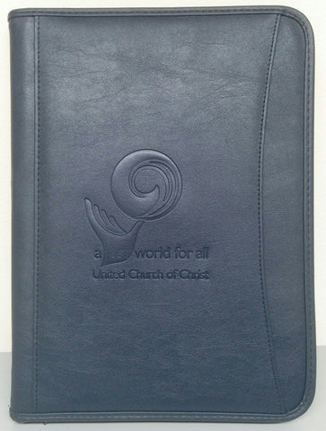 A Just World for All Zipper Pocket Portfolio