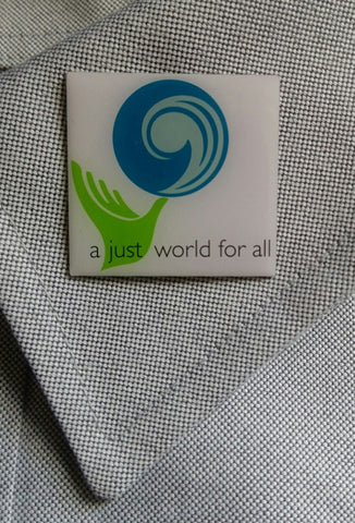 Lapel Pin - A Just World for All