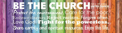 Be the Church Rainbow Magnet