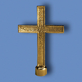 Flag Cross Ornament with Ferrule - for Indoor Flags