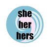 Pronoun Buttons - Pack of 12